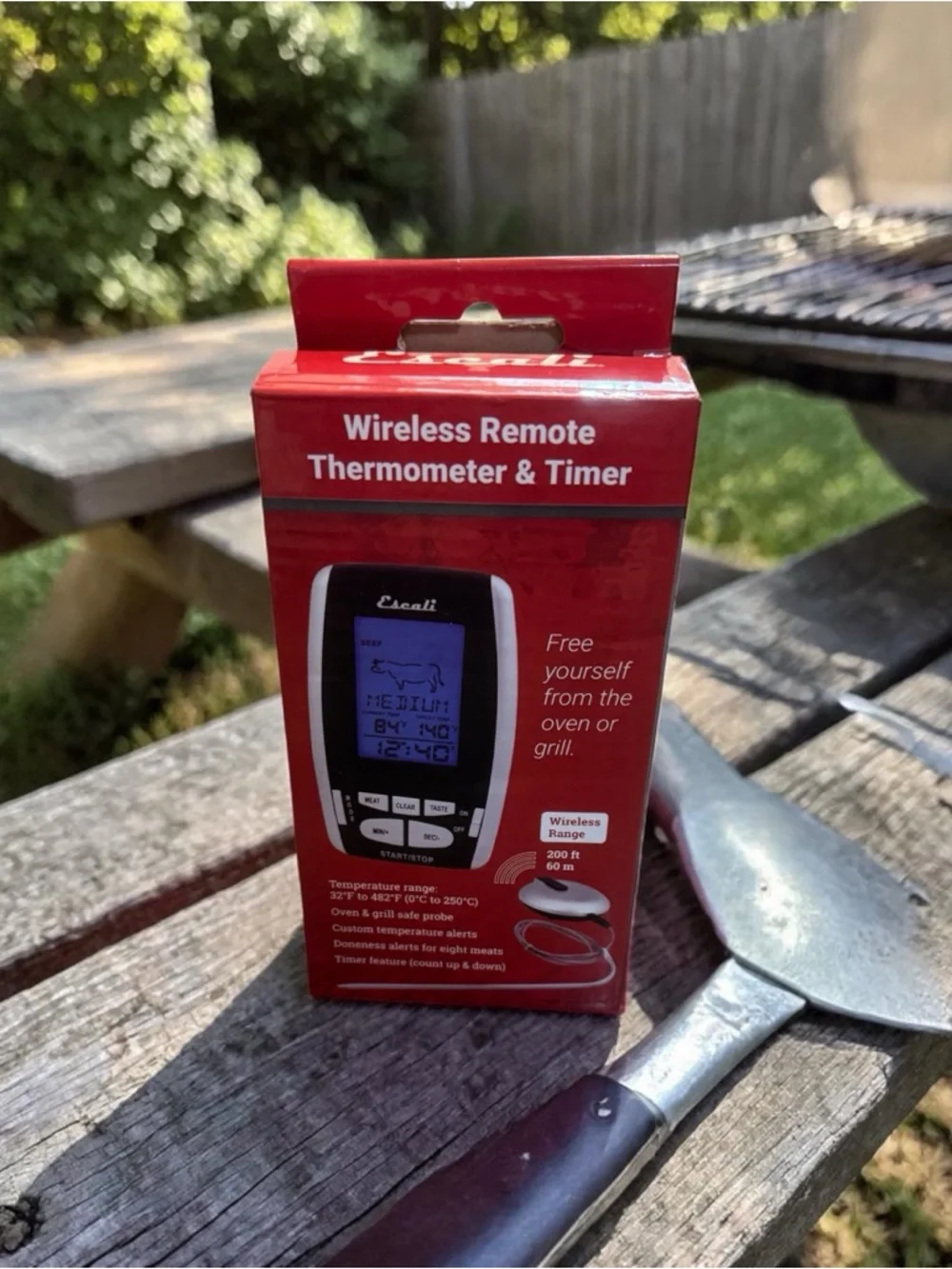 Escali Wireless Thermometer & Timer NEW‎